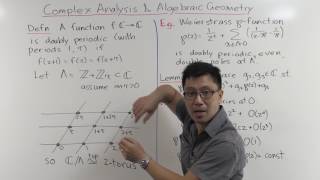 Complex Analysis  and algebraic geometry