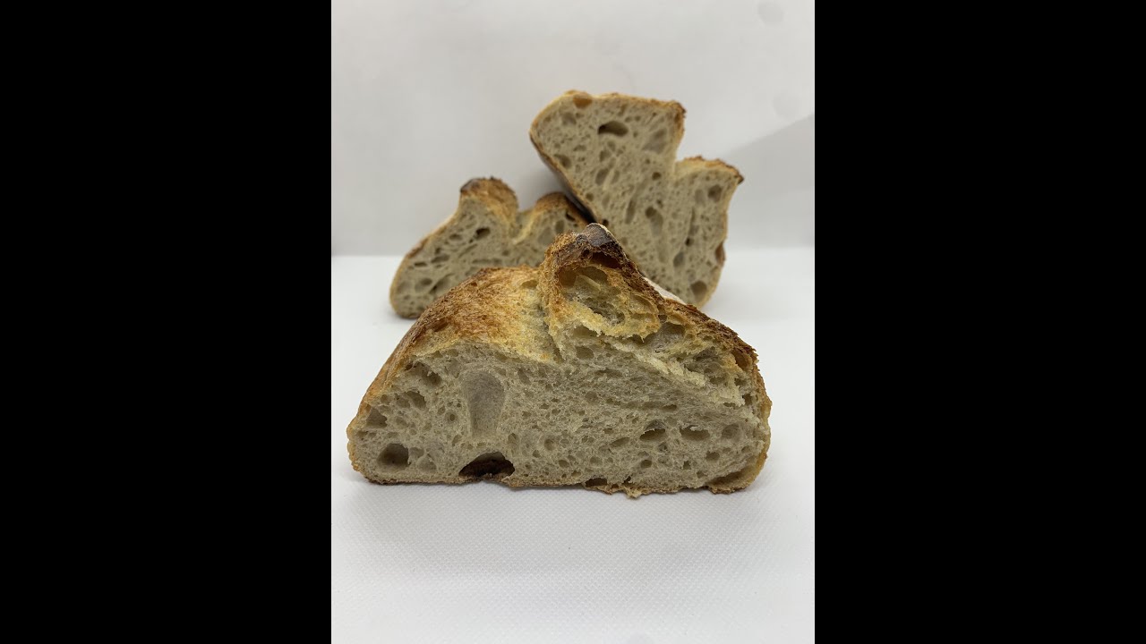 PANE FATTO IN CASA CON LIEVITO MADRE: PANE DI TIPO 2 DI GRANI ANTICHI!LEGGERISSIMO!SANO E NUTRIENTE!