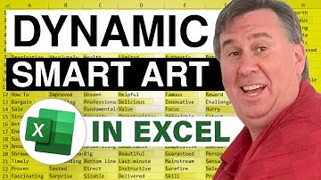 Excel - Excel in Depth 34 - Dynamic SmartArt - Episode 1211.134