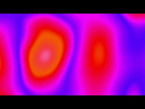 4H Psychedelic Neon Light Screen | Retro Colorful Background | No Sound 4K