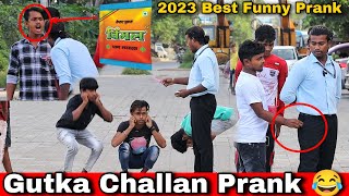Gutka Challan Prank in Kolkata| 2023 Best Funny Prank Video | By The Crazy Infinity