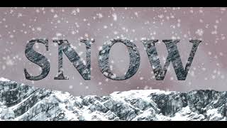 Apple Motion: Snow Landing Demo