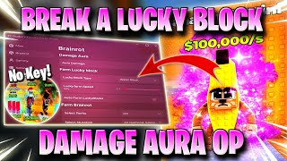 BREAK A LUCKY BLOCK SCRIPT *NO KEY* - AUTO FARM LUCKY, AUTO FARM OG/SECRET, KICK SAMMY, & MORE! ✅🥇