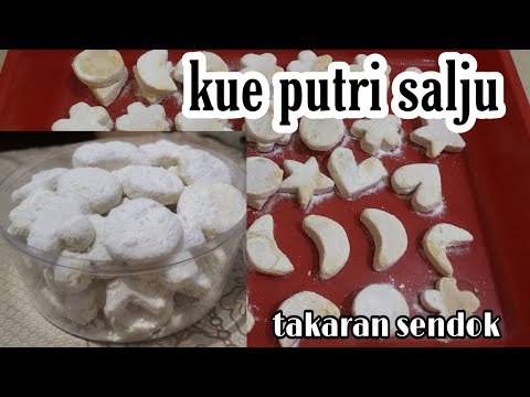 Cara Bikin Kue Putri Salju Takaran Sendok