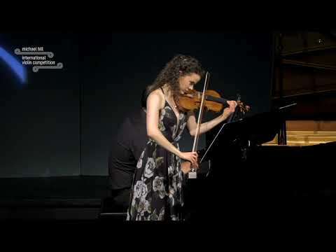 MHIVC 2019 Round 2: Jacqueline Audas (Grieg: Sonata No 3, Op 45)