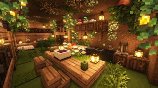 [Minecraft] 🧚🌿 Fairy Underground House Tutorial / Cottagecore / Mizuno's 16 Craft Resource Pack