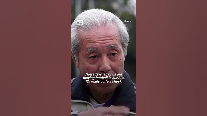 IN A MINUTE: Meet the Japanese footballer still playing at the age of 83 #shorts