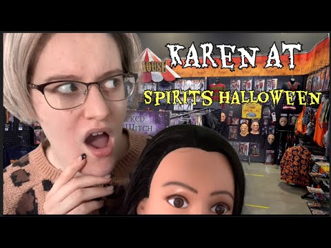 ASMR| Karen At Spirit Halloween Store😈