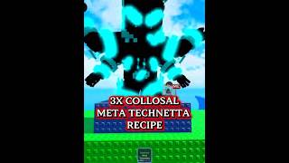 Infinity Meta Technetta Recipe By Owner in Escape Tsunami for brainrots #roblox #escapetsunami #sab