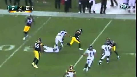 Mike Vick Flips Polamalu (Eagles vs. Steelers Pres...