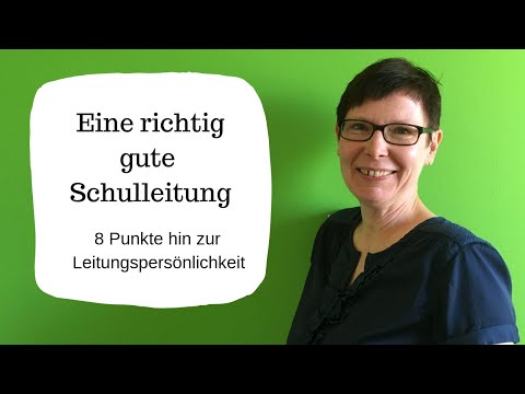 Video: Wie Gratuliert Man Einem Schulleiter?