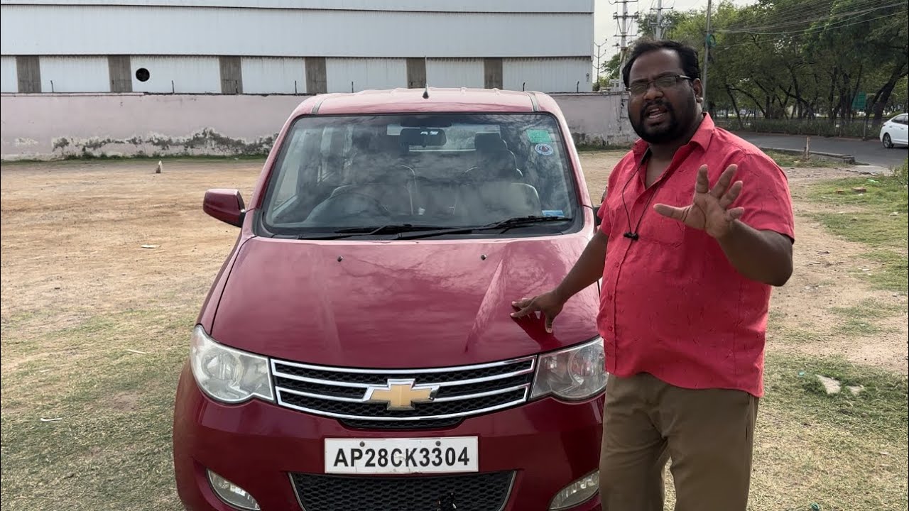 Chevrolet enjoy Used SUV cars in Vijayawada second hand car in Vijayawada YouTube