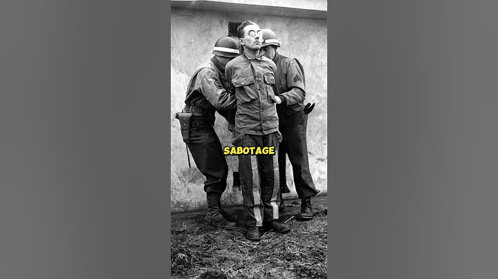 German spy captured and executed by US military.#history #ww2