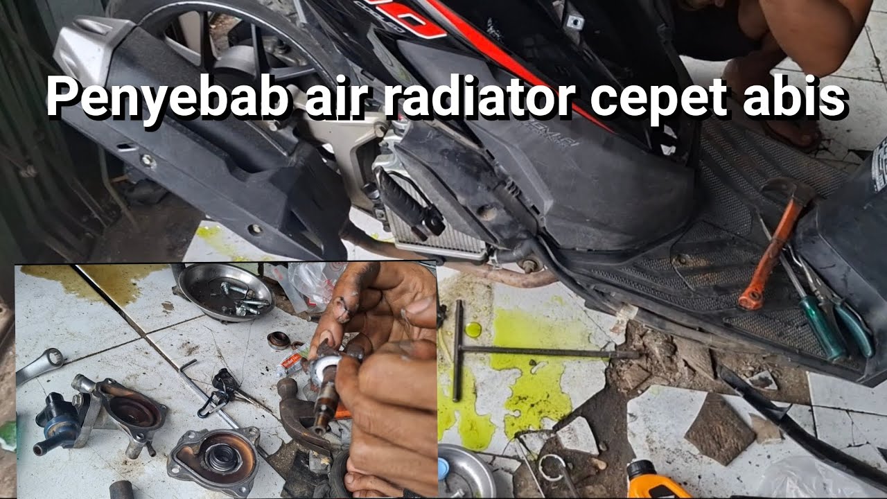 Cara ganti sil waterpum vario