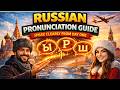 Russian Pronunciation Guide – Speak Clearly From Day One