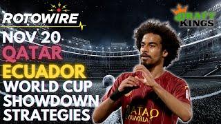 DraftKings World Cup Showdown Strategies for Qatar vs Ecuador