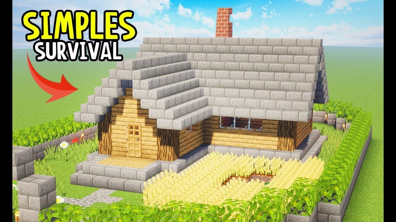 Minecraft Tutorial : Casa Simples para Survival