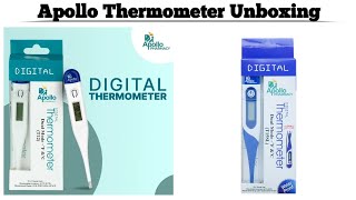Unboxing & Review: Apollo Pharmacy Digital Thermometer | Accurate & Affordable Temp Monitoring