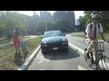 Toronto cyclists compete with vehicles on dedicated bike lanes