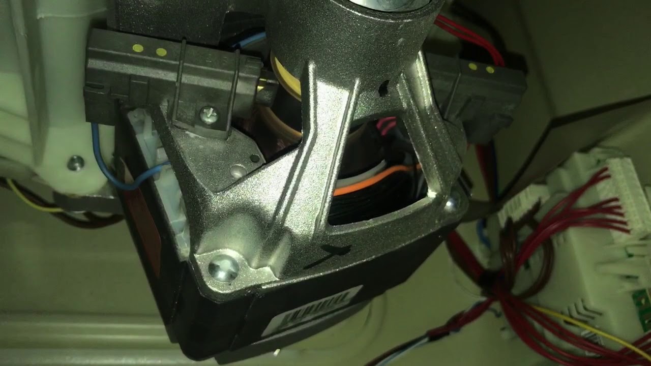Candy Alice washing machine motor - YouTube