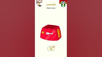 inavb DOP 2: Delete One Part  Level 801 Make Toast Gameplay Solution #shorts #DOP2