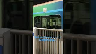 たまたまきた東急3020系SDGsトレイン 目黒駅を発車！