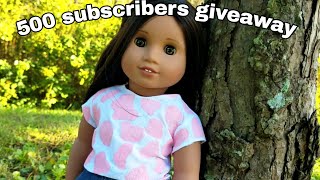 500 subscribers giveaway!!