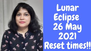 Lunar eclipse 26 May 2021 - Effect on all signs