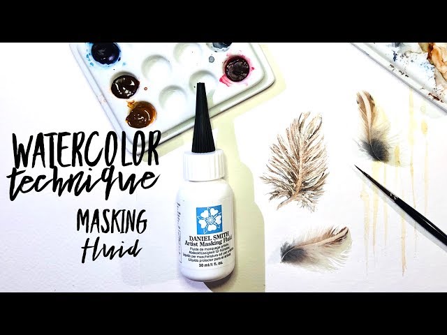 Art Supply Review: Daniel Smith Masking Fluid with Built-In Applicator —  Thornwolf Creative Services