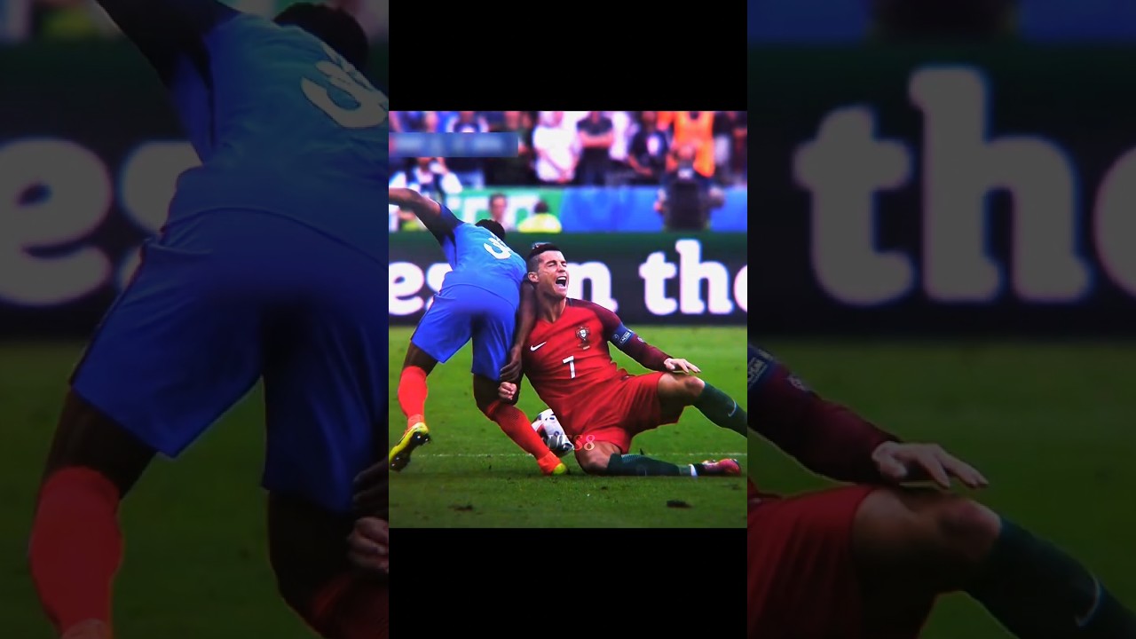 "Ronaldo's Heartbreaking Injury in the Euro 2016 Final – Can Portugal Win Without Him?"🤔😱