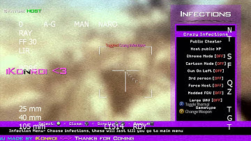 InsaneLobbies MW2 iKonroi v5 mod menu