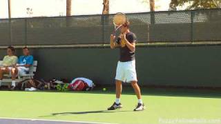 Gilles Simon hitting in High Definition