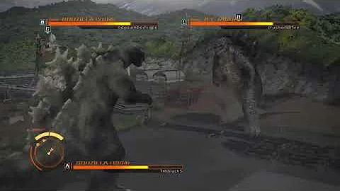 Godzilla Ps4 Vs Mode Godzilla(1964)Vs Godzilla(2014)Vs Jet Jaguar