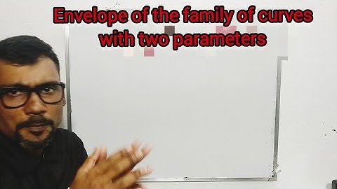 Envelope with two parameters | Differential Calculus | @Superiormathematics