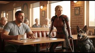 “Can I Sit Here” A One Legged Navy SEAL Approached a Single Dad — Then Her K9 Stunned the Entire Din screenshot 1