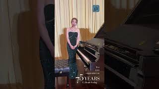 Pianist Wei Luo congratulates on 75 years G. Henle Publishers