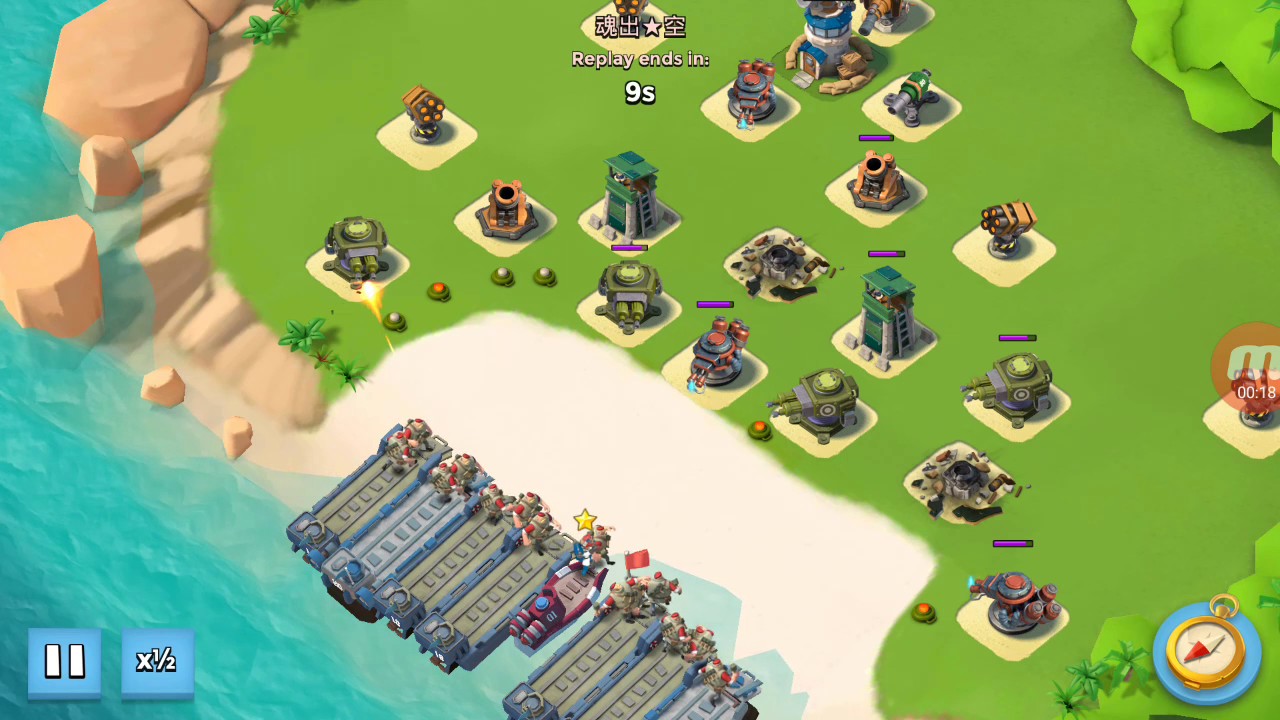How not to attack   Boom Beach Resource Base