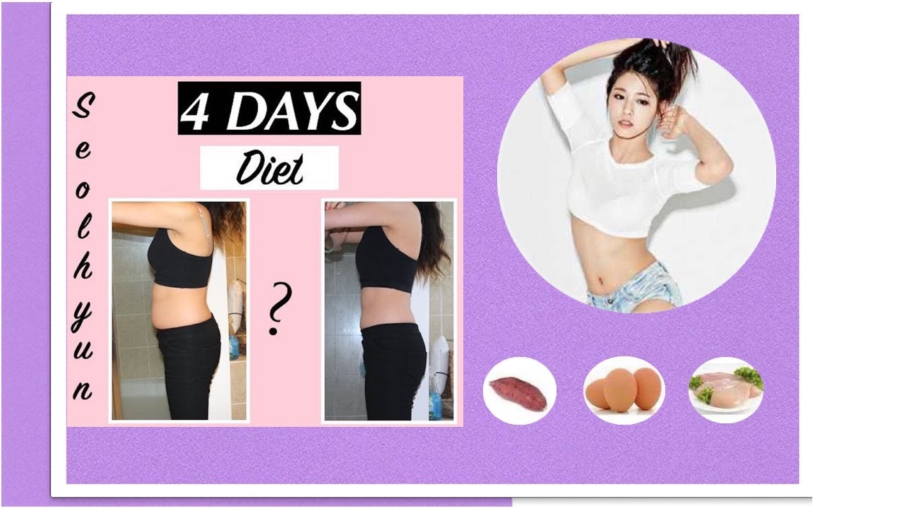 Seolhyun 4 Day Diet Youtube