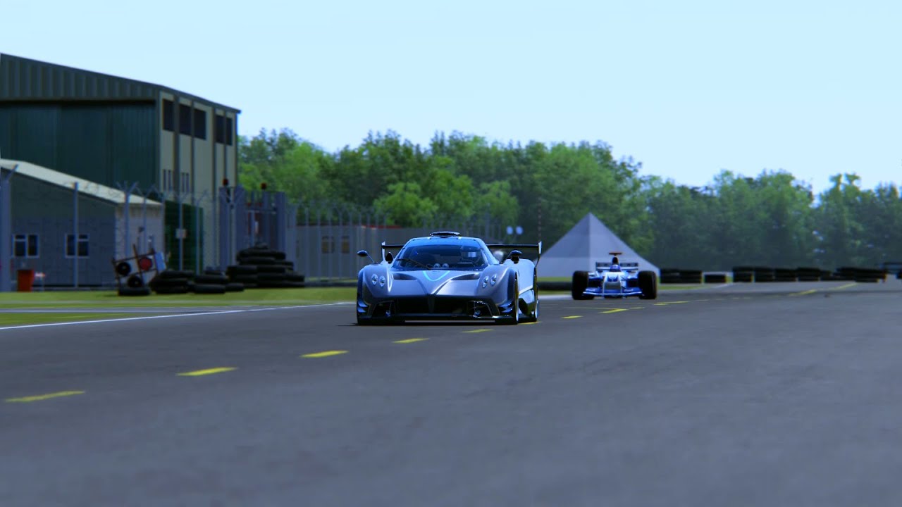 Top Gear F1 vs Pagani Zonda R Can Pagani Zonda R outrun F1 BMW FW26? O.T.H Series 01 YouTube