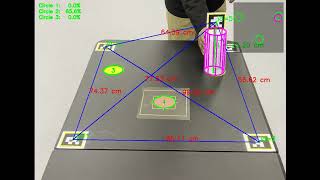 Real‑Time AprilTag Cylinder Tracking with 2D/3D Overlap Visualization (Work in Progress)