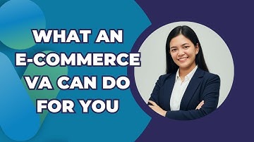 How to Become an E-Commerce Virtual Assistant (Amazon, Shopify, Etsy & More!) 💻✨