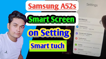 Samsung a52s smart screen on setting/samsung a52s setting/lift to wake