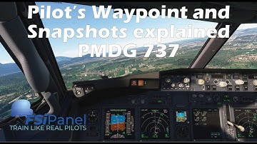 FSiPanel: PMDG 737 Waypoint & Snapshot Guide (RNP LOWS & River Visual KLGA)