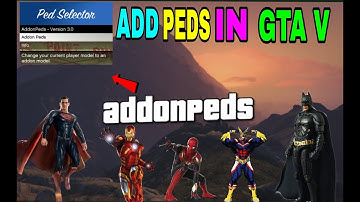 HOW TO INSTALL PEDS IN GTA 5 INSTALL CUSTOM PEDS IN GTA 5 #gta5 #youtubechannel