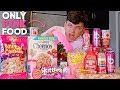 I ONLY Ate PINK Foods For 24 HOURS! (FOOD CHALLENGE)