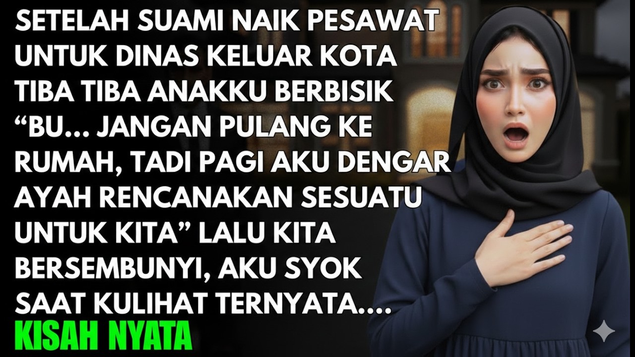 Bu, Jangan Pulang! Teriak Anakku Panik - Aku Syok Ternyata Suamiku