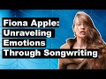 Capture de la vidéo Fiona Apple: Unraveling Emotions Through Songwriting