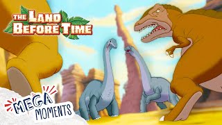 Longnecks Cornered By Sharpteeth 🫣 | The Land Before Time | 1 Hour Of Full Episodes | Mega Moments