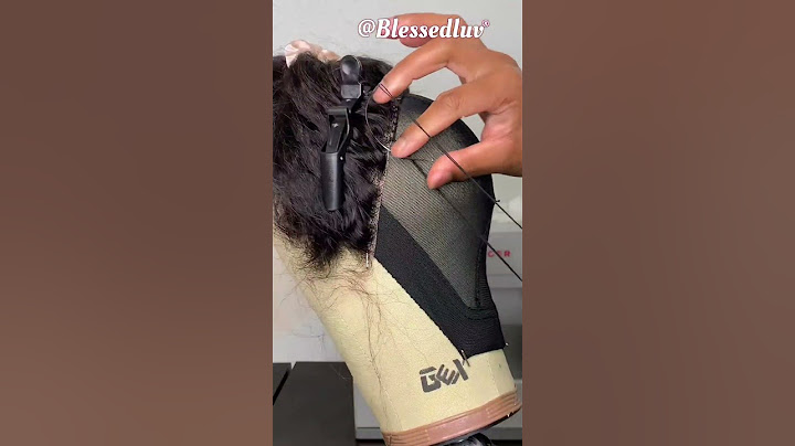 How To sew Frontal on Wig Cap👏🏽💁🏽‍♀️