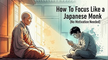 How To Focus Like A Japanese Monk (No Motivation Needed)